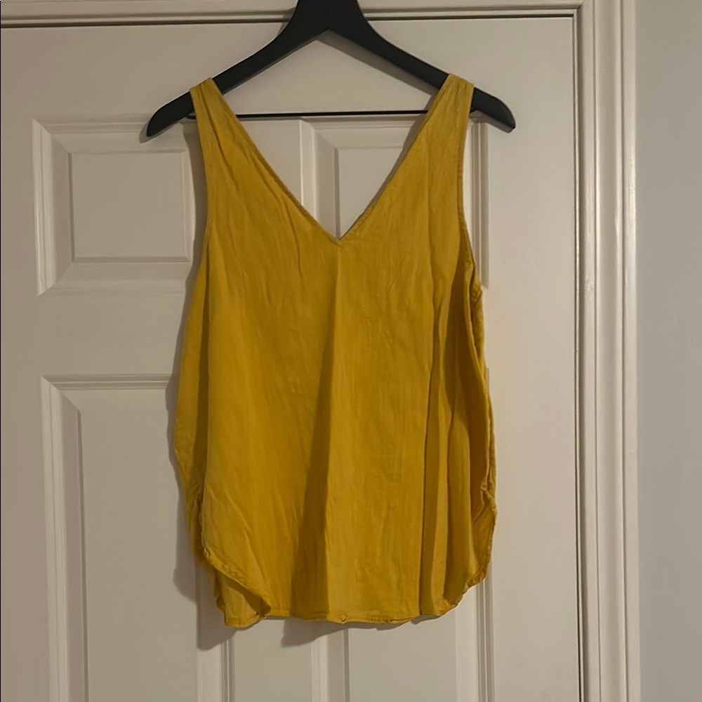 Old Navy Mustard Yellow Tank Top - Picture 3 of 3